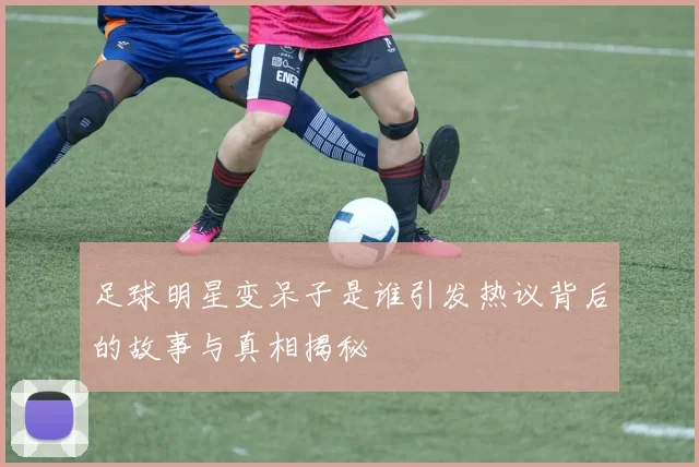 足球明星变呆子是谁引发热议背后的故事与真相揭秘